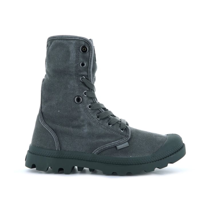 Dámské Boty Palladium Baggy Tmavě Šedé | CZ JYQ-71L